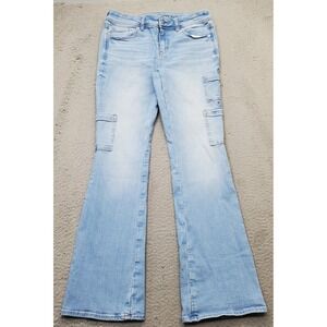 American Eagle Outfitters Sky Blue Boot Cut Jeans